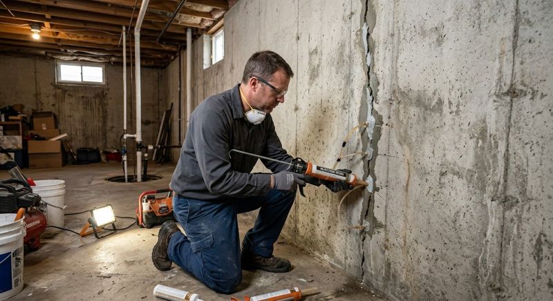 Structural Crack Repair in Rancho Cucamonga, CA
