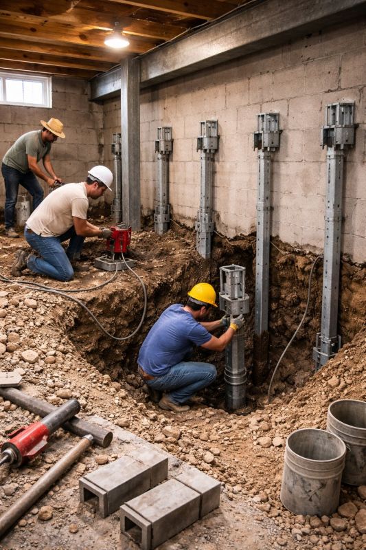 Structural Underpinning in Rancho Cucamonga, CA