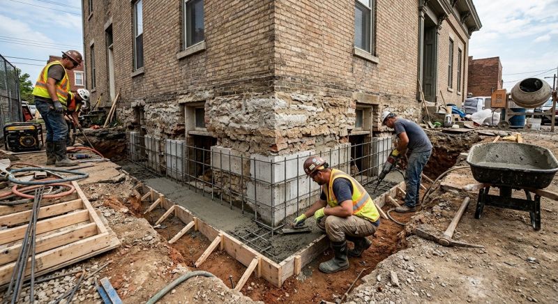 Structural Underpinning in Rancho Cucamonga, CA