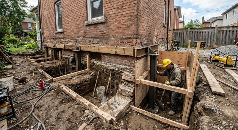 Underpinning Repair in Rancho Cucamonga, CA
